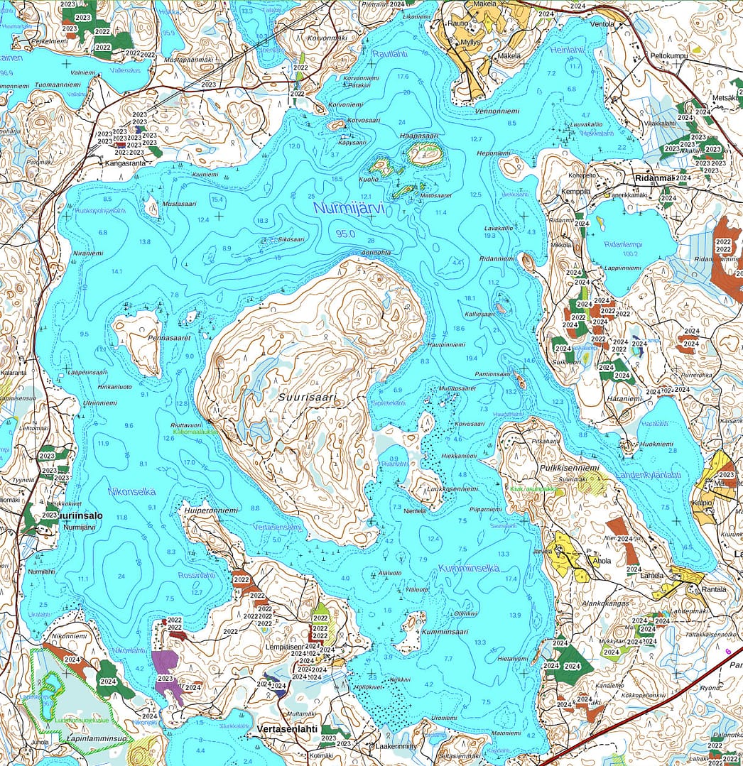 Rantametsien hakkuu voi heikentää vesistöjen kuntoa